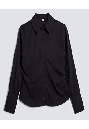 Camisa Para Mujer Manga Larga Color Negro Marca Ostu #40010278