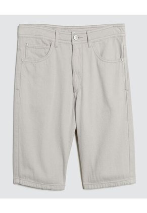 Bermuda Para Hombre Regular Color Blanco Marca Ostu #60100353