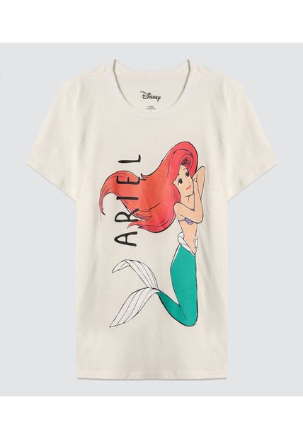 Camiseta Para Mujer Manga Corta Color Blanco Marca Ostu #40091861