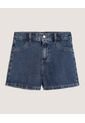 Short  Infantil Niña Mom Color Azul Marca Ostu #90198258 de Ostu