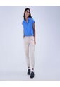 Camisa Para Mujer Manga Corta Color Azul Marca Ostu #40010238 de Ostu