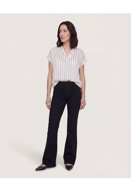 Blusa  Para Mujer Manga Corta Color Café Marca Ostu #40128213