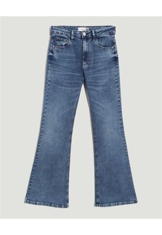 Jean  Para Mujer Skinny Flare Color Azul Marca Ostu #40169474 Ostu