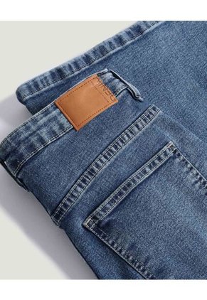 Jean  Para Mujer Skinny Flare Color Azul Marca Ostu #40169474