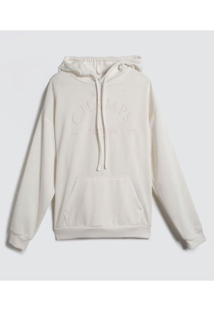 Buzo Para Mujer Hoodie Color Crema Marca Ostu #40060333