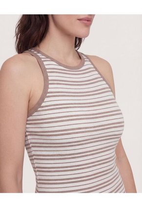 Vestido  Para Mujer M/Sisa Largo Color Beige Marca Ostu #40178215