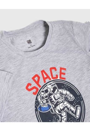 Pijama Infantil Niño M/C P/L Color Azul Marca Ostu #80040100