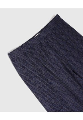 Pijama Infantil Niño M/C P/L Color Azul Marca Ostu #80040100