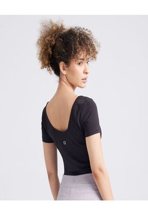 Crop Top Para Mujer Crop Top Color Negro Marca Ostu #40091750