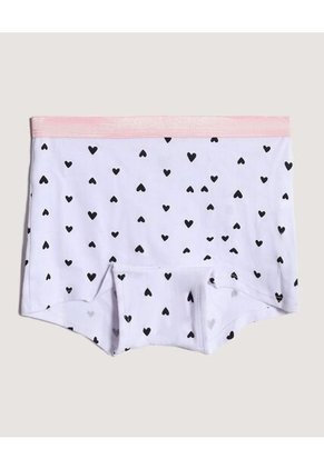 Ropa Interior X3 Infantil Niña Boxer Color Negro Marca Ostu #90180107