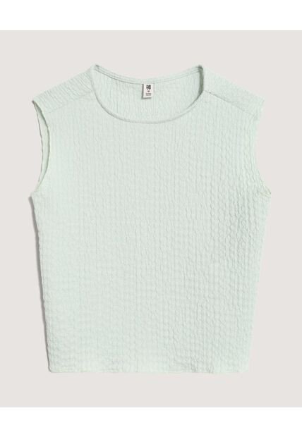 Camiseta  Infantil Niña Manga Sisa Cuello Redondo Color Verde Marca Ostu #90098223