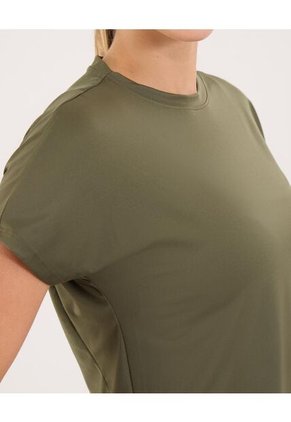 Camiseta Para Mujer Manga Sisa Cuello Redondo Color Verde Marca Ostu #40092549