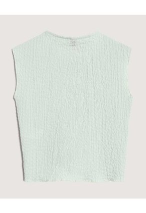 Camiseta  Infantil Niña Manga Sisa Cuello Redondo Color Verde Marca Ostu #90098223