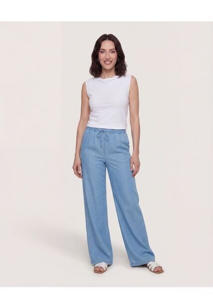 Camiseta  Para Mujer Manga Sisa Cuello Redondo Color Blanco Marca Ostu #40097966