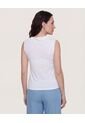 Camiseta  Para Mujer Manga Sisa Cuello Redondo Color Blanco Marca Ostu #40097966 de Ostu