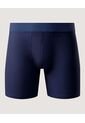 Boxer  Para Hombre Filete Medio Microfibra Color Azul Marca Ostu #60000546 de Ostu