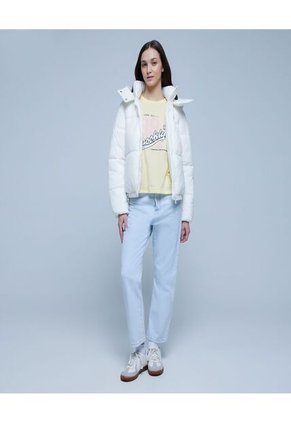 Camiseta Para Mujer Manga Corta Color Amarillo  Marca Ostu #40092053