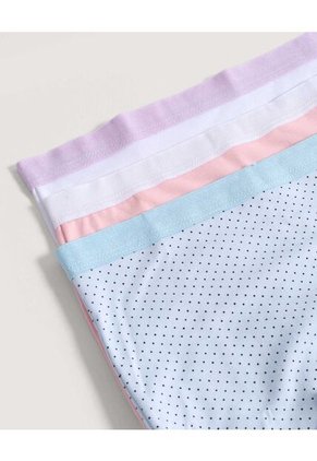 Ropa Interior X3 Infantil Niña Boxer Color Negro Marca Ostu #90180109