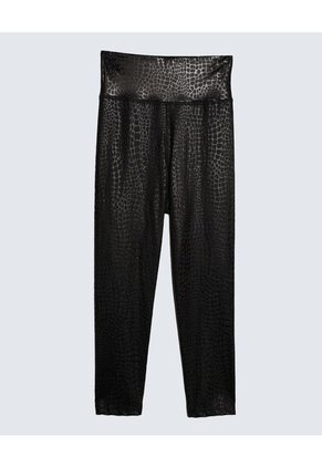 Leggins Para Mujer Medio Color Negro Marca Ostu #40230514