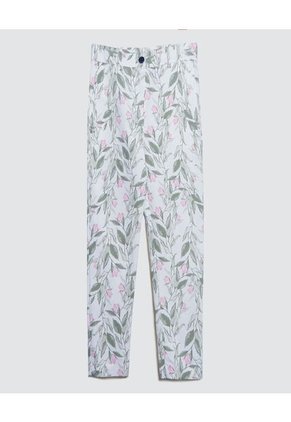 Pantalon Para Mujer Capri Color Verde  Marca Ostu #40070563