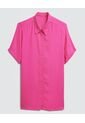 Blusa Para Mujer Manga Corta Color Rosado  Marca Ostu #40120721 de Ostu