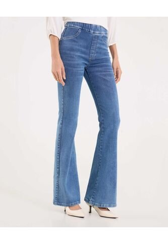 Jean Para Mujer Jeggings Flare Color Azul Marca Ostu #40160576 Ostu