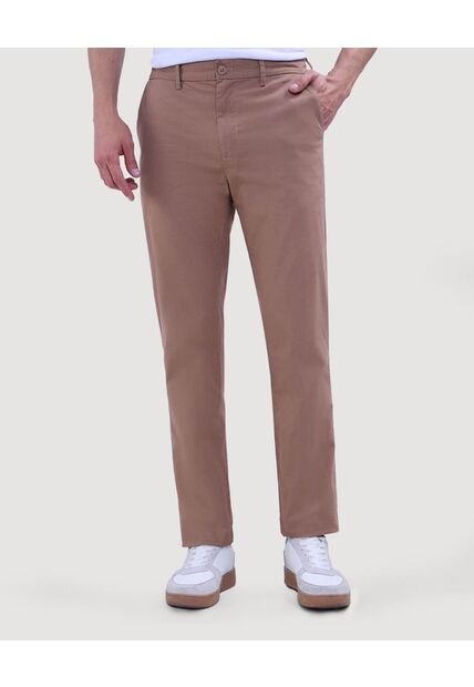 Pantalon Para Hombre Chino Color Café  Marca Ostu #60070422