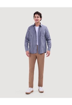 Pantalon Para Hombre Chino Color Café  Marca Ostu #60070422