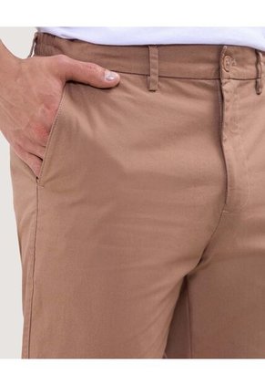 Pantalon Para Hombre Chino Color Café  Marca Ostu #60070422