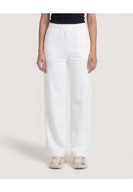 Pantalón  Para Mujer Moda Color Marfil Marca Ostu #40070908