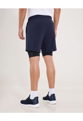 Bermuda  Para Hombre Deportiva Corto Color Azul Marca Ostu #60100481