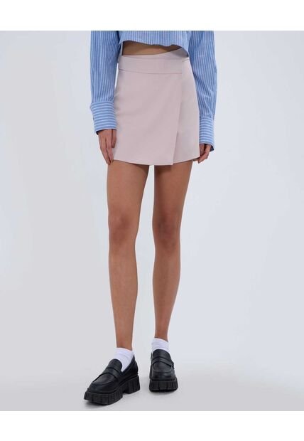 Falda Para Mujer Corto Color Beige Marca Ostu #40140144