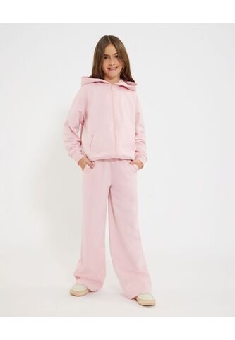 Pantalón Infantil Niña Jogger Color Rosado Marca Ostu #90070069 Ostu