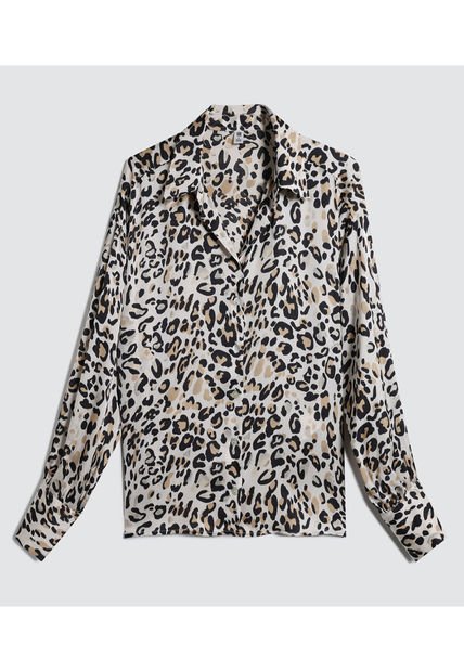 Camisa Para Mujer Manga Larga Color Negro Marca Ostu #40010206