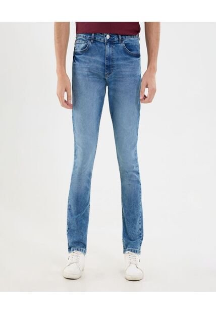 Jean Para Hombre Slim Color Azul Marca Ostu #60160429