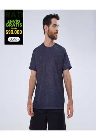 Camiseta Para Hombre Manga Corta Color Negro Marca Ostu #60091306 Ostu