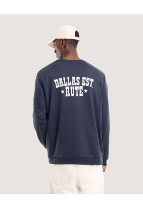 Buzo Para Hombre Cuello Redondo Color Azul Marca Ostu #60060559