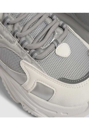 Tenis Para Mujer Casual Color Gris  Marca Ostu #40720139