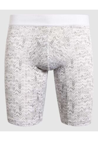 Boxer Para Hombre Filete Medio Microfibra Color Blanco Marca Ostu #60000454 Ostu