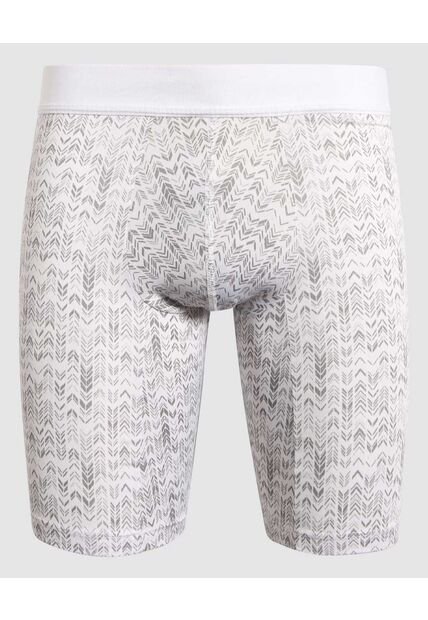 Boxer Para Hombre Filete Medio Microfibra Color Blanco Marca Ostu #60000454