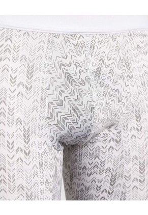 Boxer Para Hombre Filete Medio Microfibra Color Blanco Marca Ostu #60000454