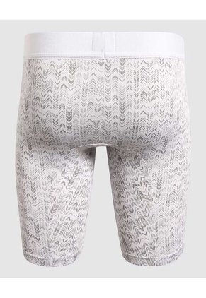 Boxer Para Hombre Filete Medio Microfibra Color Blanco Marca Ostu #60000454