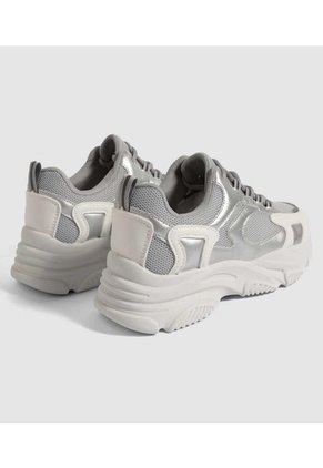 Tenis Para Mujer Casual Color Gris  Marca Ostu #40720139