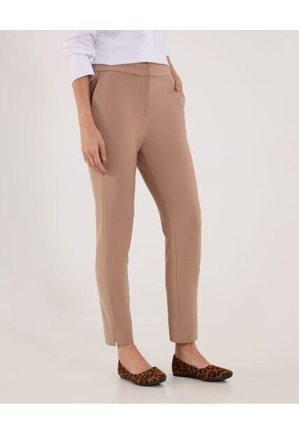 Pantalón Para Mujer Moda Color Camel Marca Ostu #40070839