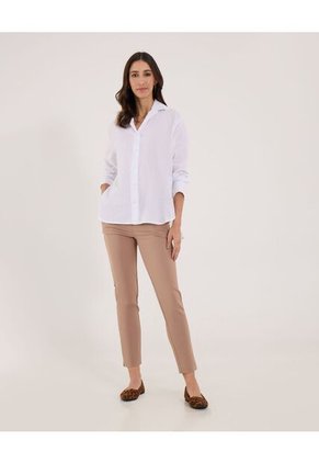 Pantalón Para Mujer Moda Color Camel Marca Ostu #40070839