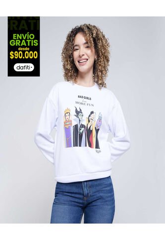 Buzo Estampado Villanas De Disney  Para Mujer #40060361 Ostu Ostu
