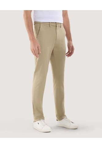 Pantalón Para Hombre Chino Color Avena Marca Ostu #60070490 Ostu