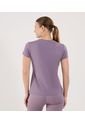 Camiseta Para Mujer Manga Corta Cuello Redondo Color Lila Marca Ostu #40092532 de Ostu