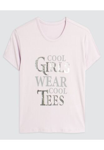 Camiseta Para Niña Manga Corta Color Morado Marca Ostu #90090130 Ostu