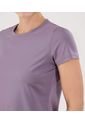 Camiseta Para Mujer Manga Corta Cuello Redondo Color Lila Marca Ostu #40092532 de Ostu